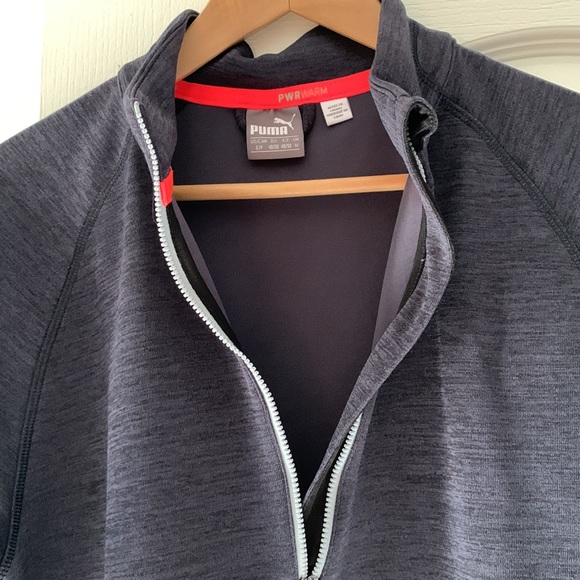 Puma men’s 3/4 zip golf pull-over - Picture 2 of 8